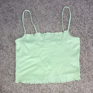 Neon Ruffled croptop tank